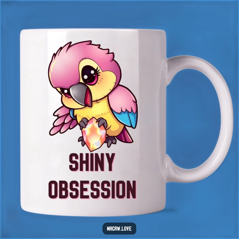 Funny Mischievous Macaw Mug - Treasure Hunter Gift!