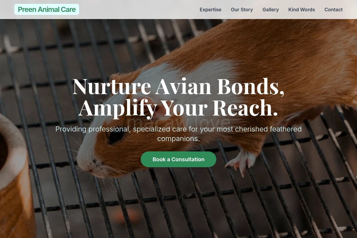 Preen Animal Care